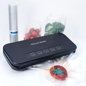 Vacuum Sealer Machine, Food Vacuum Sealer with Built-in Cutter and Bag Storage,  - Picture 1 of 7