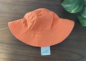 Isabel Garreton Hat Cap Bucket Orange Kids Small Beach Outdoors Hiking NEW NWT - Picture 1 of 12