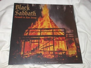 BLACK SABBATH Paranoid In New Jersey Live 1975 SEALED LP NEW Ozzy Osbourne Metal - Picture 1 of 2