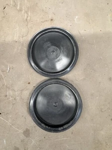 1963-1964 Chevy Impala Cowl Wiper Caps Windshield Wiper Access Plugs BelAir OEM - Picture 1 of 8