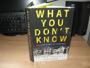 JoAnn Chaney - What You Don't Know Signed Numbered x/100 1st debut dark thriller - Bild 1 von 7