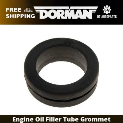 Para GMC K1500 1982-1986 Suburban 6.2L V8 Motor Dorman Ojal de tubo de llenado de aceite Foto 1 de 4