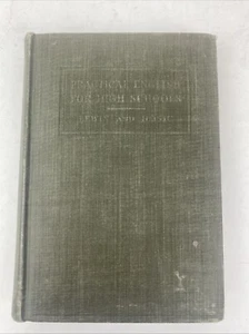 Antique 1916 "Practical English For High Schools" textbook by Lewis And Hosic  - Picture 1 of 16