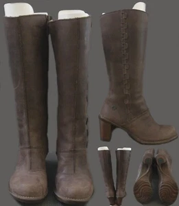 El Naturalista Tall Heel Boots 537 Women’s Size 6.5-7 UK 4.5 EUR 37, Brown - Picture 1 of 1