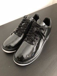 mens black patent leather nike sneakers