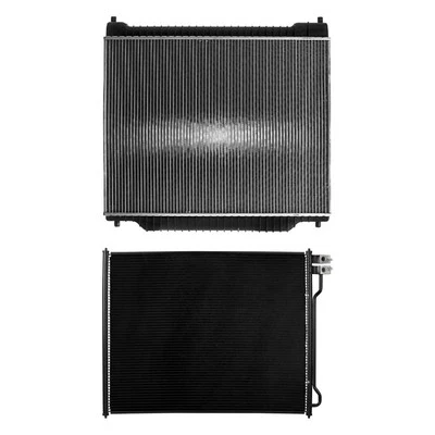 Kit de radiador y condensador de refrigeración de alcance para Ford E-250 2008-2014 BNDL-459625 Foto 1 de 2