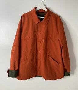 MONCLER GRENOBLE Nax Camisa Chaqueta Naranja Hombre Talla 6 XXL - Imagen 1 de 14
