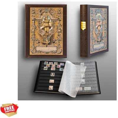 Prophila Heritage Design Stamp Album 60 Pages – Elegant Collector's Stockbook - Image 1 of 4