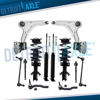 Amortiguadores delanteros traseros brazos de control barras estabilizadoras barras de amarre para Ford Fusion 2013-20 Foto 1 de 4