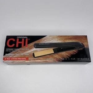 CHI GF1001 1 inch Ceramic Hair Iron Straightener - Black - Bild 1 von 4