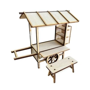 Cobaanii Mokei Kobo Food cart 1/12 Model Kit JAPAN OFFICIAL - Picture 1 of 5
