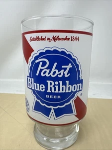 Cerveza Pabst Blue Ribbon extra grande 32 oz vidrio para coleccionistas PBR - Imagen 1 de 4
