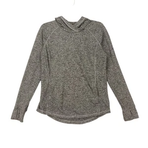 Sudadera con Capucha Duluth Top Mujer S Gris Pullover Ligero Agujeros para los Pulgares Bolsillo Ropa Activa - Imagen 1 de 12