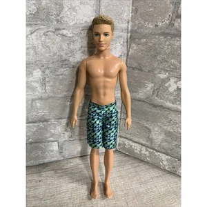 2012 Mattel Barbie Ken Fashion Ken Barbie Doll Shorts - Picture 1 of 6