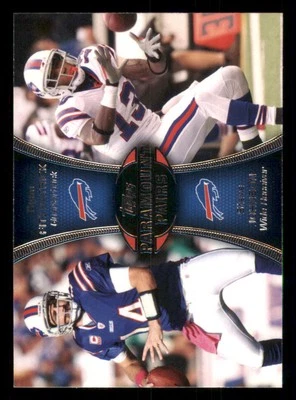 2012 Topps Paramount Pairs #PAFJ Ryan Fitzpatrick/Steve Johnson - Image 1 of 2