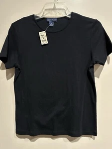 Ann Taylor Women’s Black Top Size M - Picture 1 of 3