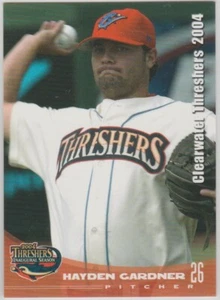2004 Tribüne Clearwater Threshers #NNO Hayden Gardner Philadelphia Phillies - Bild 1 von 1