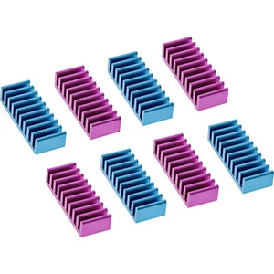 Ram-Kühler 8x selbstklebende Kühlrippen Farbig Chip Arbeitsspeicher Kühlung - Photo 1/1