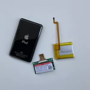iPod Classic Video 128GB SSD + Case+2000mAh Battery Replace MK1231GAL MK8022GAA - Picture 1 of 5