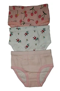 3 Pack Toddler Little Girls 100% Cotton Underwear Briefs Kids Panties 2T - 7T - Picture 1 of 4