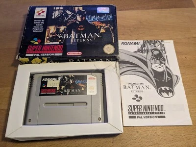 Batman Returns Super Nintendo SNES OVP CIB komplett - Bild 1 von 4