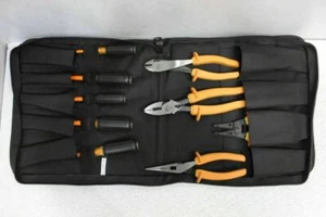 Ideal 9Pc Insulated Tool Kit w/ Tool Roll Bag 35-9108 - Picture 1 of 2