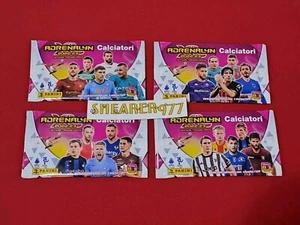 ADRENALYN CALCIATORI PANINI 2022-2023 - 4 BUSTINE POCKET POCHETTE NUOVE NEW - Foto 1 di 2