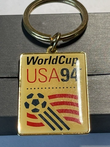 Vintage World Cup USA 94 Multi Colored Key Chain Cover