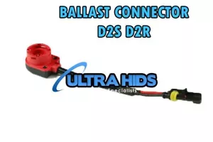 1D2S BALLAST CONNECTOR D2S D2R 35W 55w XENON HID GAS DISCHARGE HOLDER RETRO FIT - Picture 1 of 1