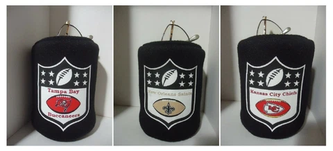 NFL Football Eye Glass Case Holder Work Desk Kitchen Office Gift All 32 TEAMS Cover