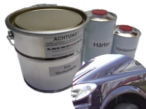 1,75 Liter Set 2K Autolack geeignet für Mercedes 4513 Dunkelviolett kein Klarla - Bild 1 von 1