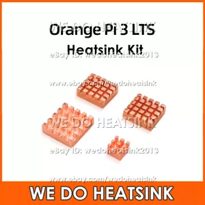 4Pcs DIY All Copper Cooler Heatsink Set Cooler For Orange Pi 3 LTS - Picture 1 of 4