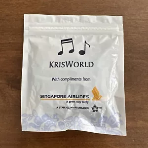 Singapore Airlines KrisWorld Headphones - Picture 1 of 2