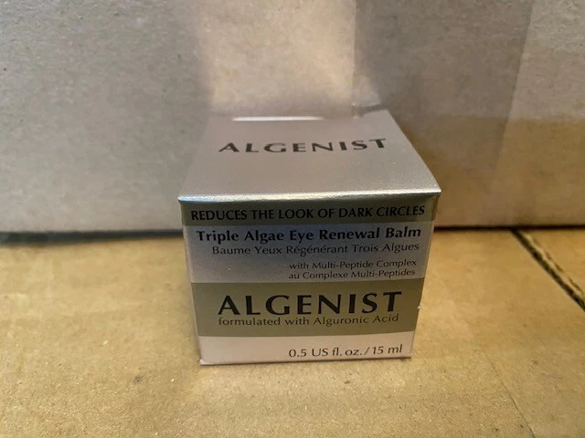 ALGENIST TRIPLE ALGAE EYE RENEWAL BALM (NIB/Full Size/.5oz/15ml) BUY MORE & SAVE - Image 1 of 1