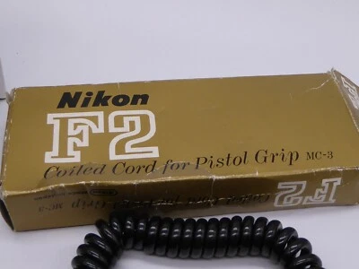 Nikon MC-3 Cable - Connects Nikon Pistol Grip to Nikon MD-1 / MD-2 Motor Drive - Image 1 of 3