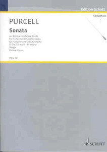 PURCELL SONATA IN D Nagy TRUMPET & ORCH Score - Picture 1 of 1