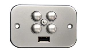 Estándar 5 Botones - Reposacabezas Eléctrico y Control de Botón de Reclinación Eléctrica - Imagen 1 de 3