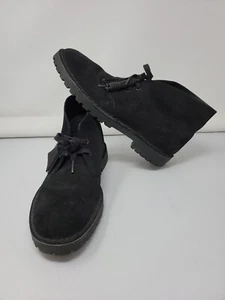 CLARKS ORIGINALS HOMMES DesertBoots Wildleder schwarz natürliche Kreppsohle US 10 - Bild 1 von 23