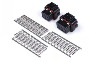 Haltech ECU Plug and Pins Only AMP 26 & 34 Pin 4 Row 3 Keyway Superseal - Picture 1 of 1