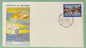 Sc UN 292 United Nations 1978 25c Definitive Live Together In Peace WFUNA - Picture 1 of 2