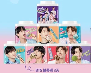 BTS Baskin Robbins Official block 8 pack empty in folding Spoon no icecream - Picture 1 of 22