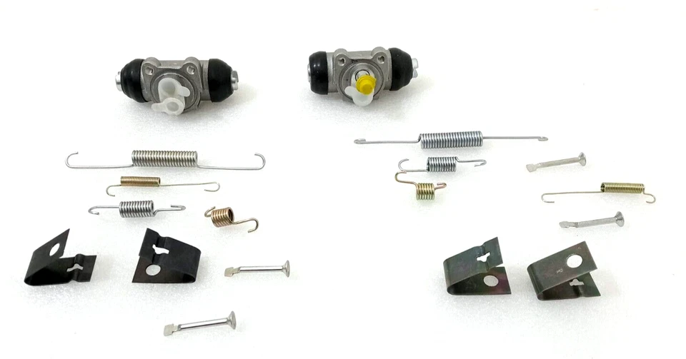 Rear Drum Brake Shoe Spring Kit & Wheel Cylinder For Suzuki Samurai SJ410 SJ413 - Imagem 1 de 4