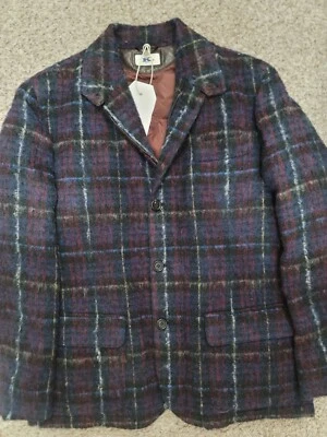 NWT Kiton Kired Mens Mohair Alpaca Wool Down Jacket Size 50 - Image 1 of 4