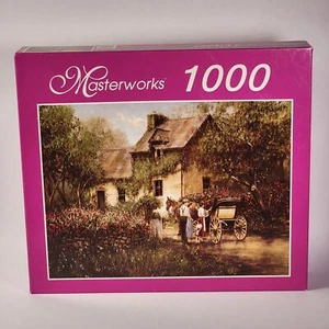 RoseArt Masterworks "New Carriage" 1000 Pc Jigsaw Puzzle NEW Sealed Vintage 2003 - Picture 1 of 4