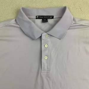 Polo de golf Chase Edward para hombre 2XL plateado manga corta atlético polo deportivo - Imagen 1 de 11
