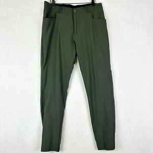 BYLT Ace Jogger Pant Size 33 Green Nylon Stretch Athletic Outdoor Performance - Picture 1 of 6