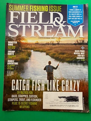 Field & Stream Magazine Hunting Fishing June 2013 Catch Fish Like Crazy￼ - Image 1 of 2
