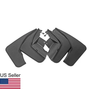 4Pcs Black Front Rear Mud Guards Splash Flaps For 2011-2022 Jeep Grand Cherokee - Picture 1 of 10