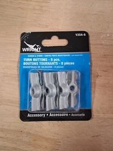 Wright Products 1-3/4 in. Storm/Screen Door Full Turn Buttons (8-Pack) V20A-8 - Picture 1 of 1