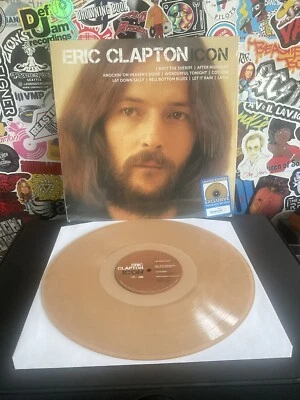 ERIC CLAPTON ICON VG++ TRANSLUCENT TAN VINYL W/HYPE STICKER  - Image 1 of 2